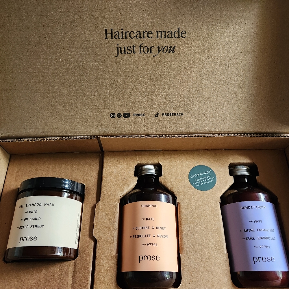 Prose hair care set